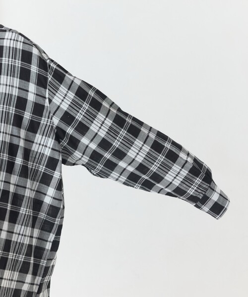 ブラウス シャツ 限定展開　ビックシルエット チェック ボリューム シャツ レディース | FREAK'S STORE | 13