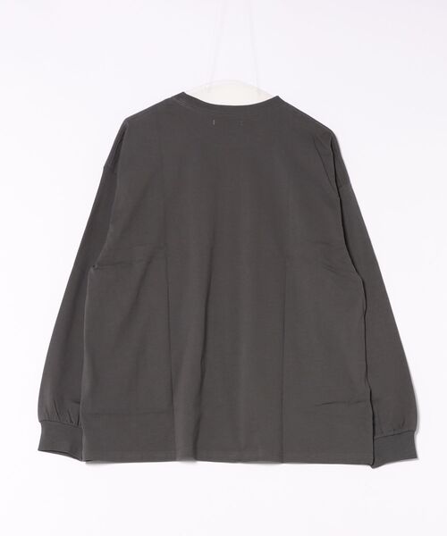 Discoat tシャツ ワンポイント刺繍ビックロンT レディース