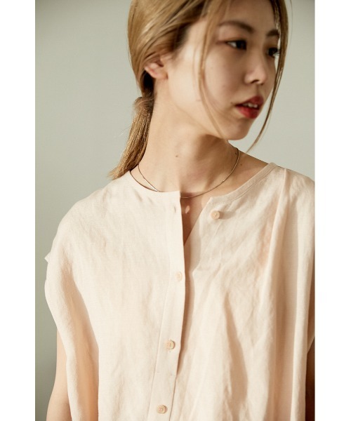 「BLACK BY MOUSSY」 ノースリーブブラウス FREE オフホワイト レディース_画像6