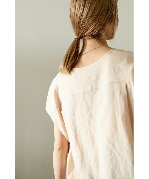 「BLACK BY MOUSSY」 ノースリーブブラウス FREE オフホワイト レディース_画像7
