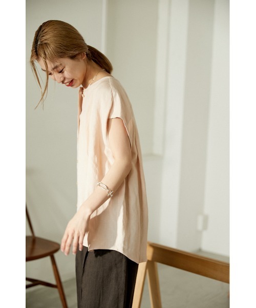 「BLACK BY MOUSSY」 ノースリーブブラウス FREE オフホワイト レディース_画像9