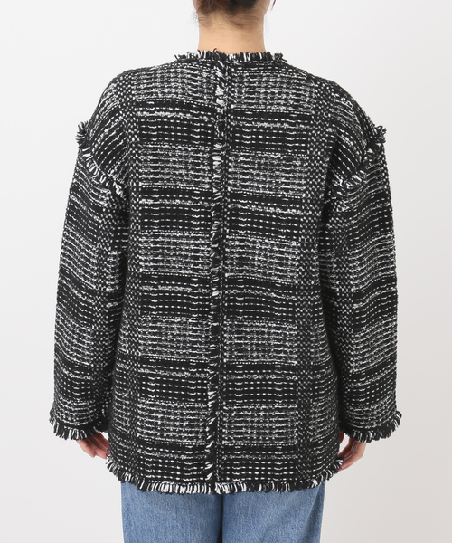 FRAMeWORK（フレームワーク） コート アウター ツイードライクニット