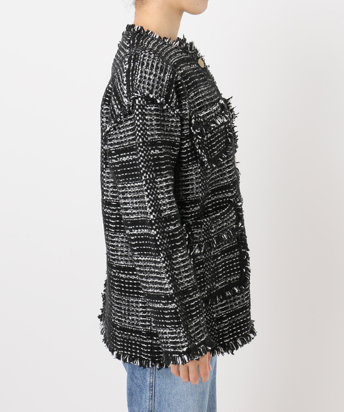 FRAMeWORK（フレームワーク） コート アウター ツイードライクニット