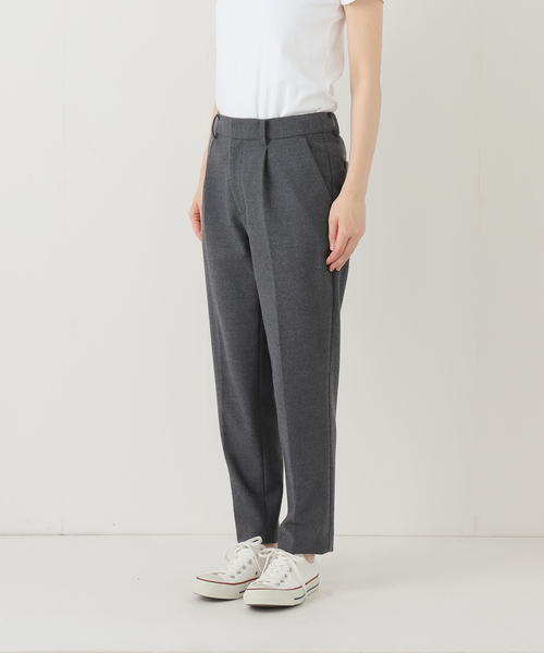 FRAMeWORK スラックス パンツ 「追加」T/R両面起毛パンツ レディース