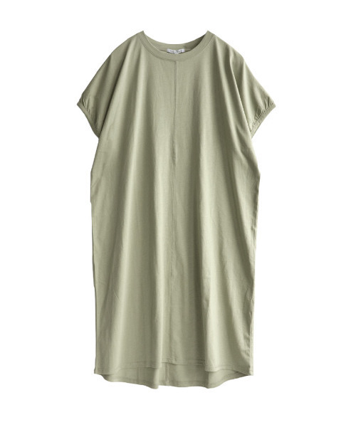 「e-zakkamania stores」 半袖ワンピース M ラベンダー レディース_画像6