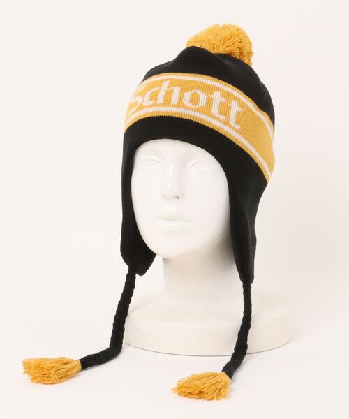 ムラサキスポーツ（MURASAKI SPORTS） ニット帽 ニットキャップ SCHOTT