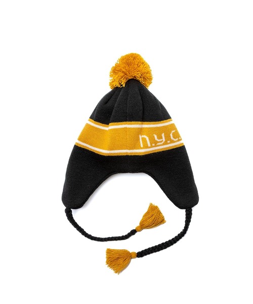 starteam スターチーム モヘア ニット帽 黒と黄色 starteam スターチーム モヘア ニット帽 黒と黄色 - メルカリ