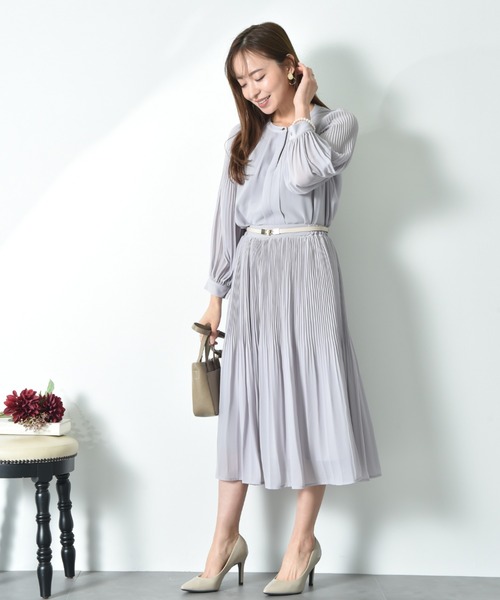 INTERPLANET（インタープラネット） スカート シフォンジョーゼット