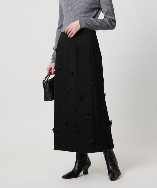 【新品タグ付き】 UNITED ARROWS スカート united arrows新品タグ付きワイドプリーツ スカート36