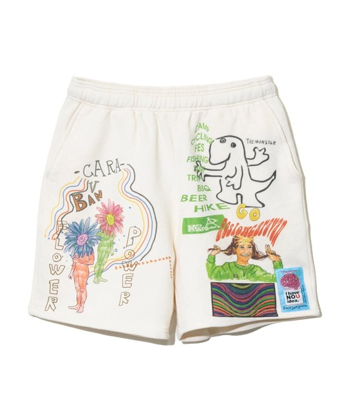 「go slow caravan」 ショートパンツ LARGE ナチュラル メンズの画像2