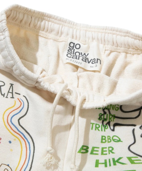 「go slow caravan」 ショートパンツ LARGE ナチュラル メンズの画像4