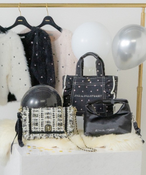 JILL by JILLSTUARTホールドフラップミニショルダーバッグ ビジュースタッズフラップショルダーバッグ | JILL by JILL STUART