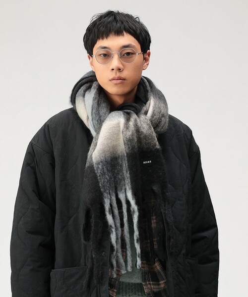 BEAMS（ビームス） ミリタリージャケット モッズコート ワイドフィット