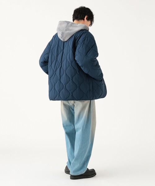 BEAMS（ビームス） ミリタリージャケット モッズコート ワイドフィット