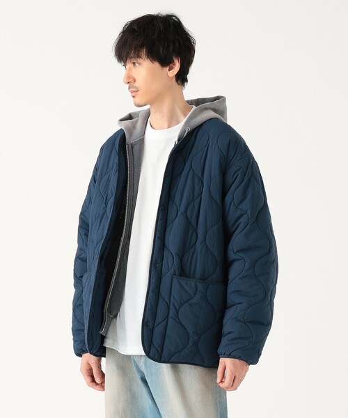 BEAMS（ビームス） ミリタリージャケット モッズコート ワイドフィット