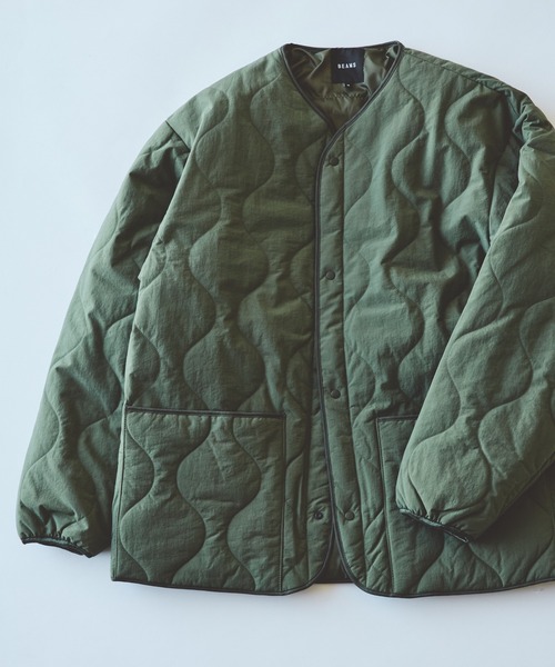 BEAMS（ビームス） ミリタリージャケット モッズコート ワイドフィット