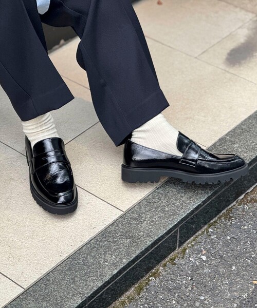 NOLLEY'S（ノーリーズ） フォーマルシューズ ワッシャーエナメルタンク