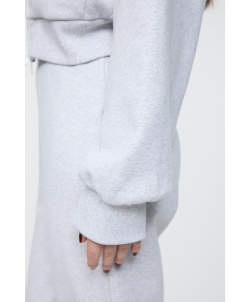 MOUSSY（マウジー） パーカー SHORT ZIP UP フ―ディー レディース