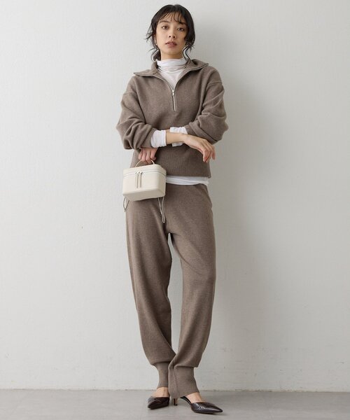 Whim Gazette（ウィム ガゼット） パンツ W/Caニットパンツ レディース