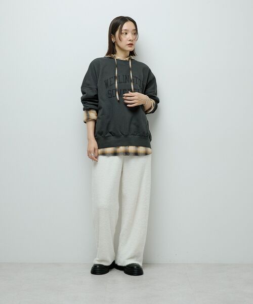 Green Parks（グリーンパークス） パンツ フェザーレースジャガード