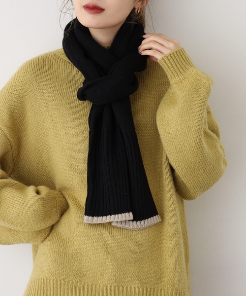 FUNALIVE（ファンアライブ） マフラー ストール 袖付きニットマフラー