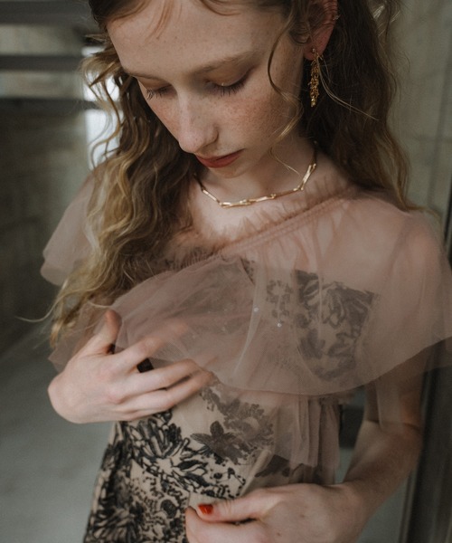 et.UNiVER ドレス Layered tulle dress : ZOZOTOWN Yahoo!店 - 通販