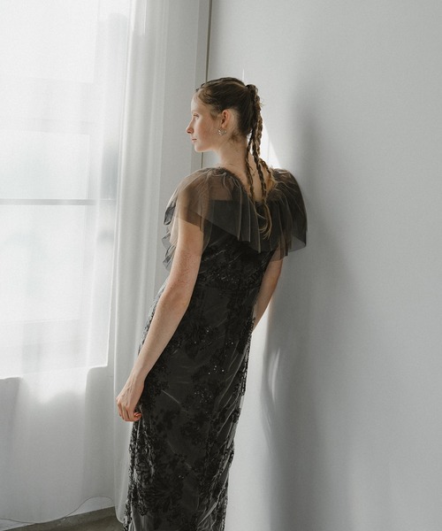 et.UNiVER ドレス Layered tulle dress : ZOZOTOWN Yahoo!店 - 通販