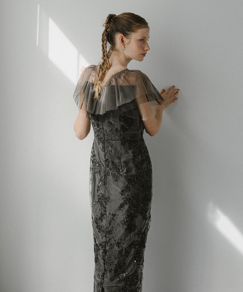 et.UNiVER ドレス Layered tulle dress : ZOZOTOWN Yahoo!店 - 通販