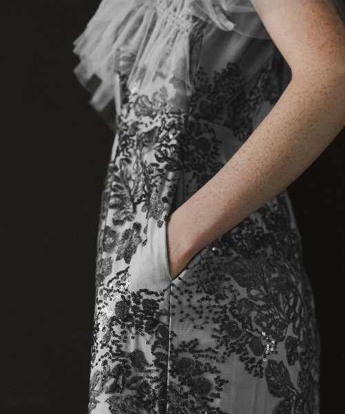 et.UNiVER ドレス Layered tulle dress : ZOZOTOWN Yahoo!店 - 通販