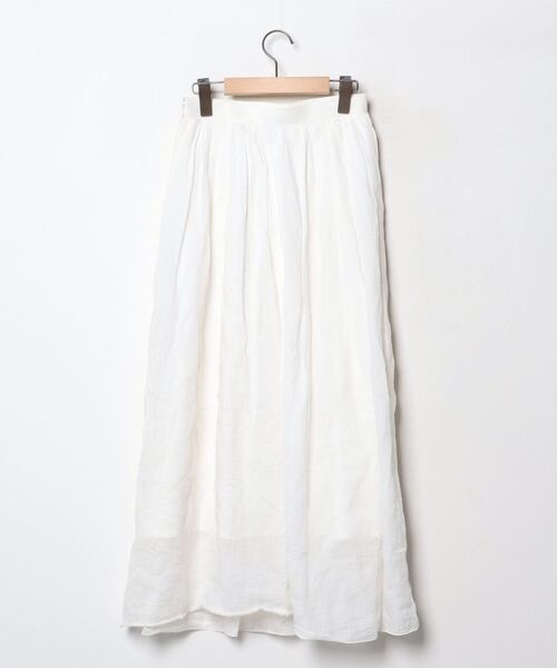 「SACRA」 ロングスカート 36 ホワイト レディース_画像2
