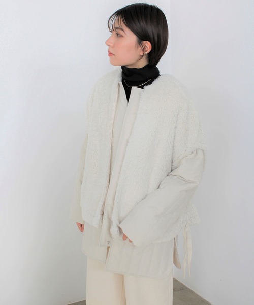 「GeeRA」 ジャケット MEDIUM モカ レディース_画像2