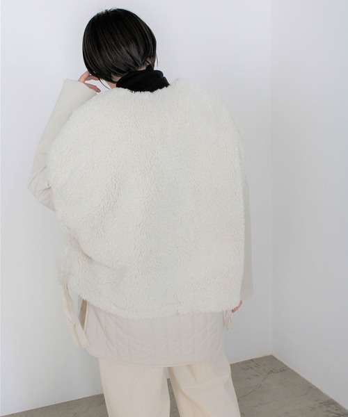 「GeeRA」 ジャケット MEDIUM モカ レディース_画像4