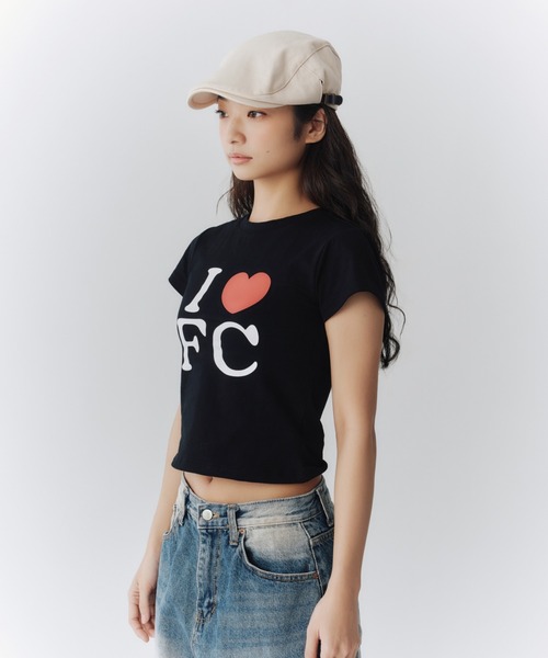 「FCMM」 半袖Tシャツ SMALL ブラック レディース_画像3