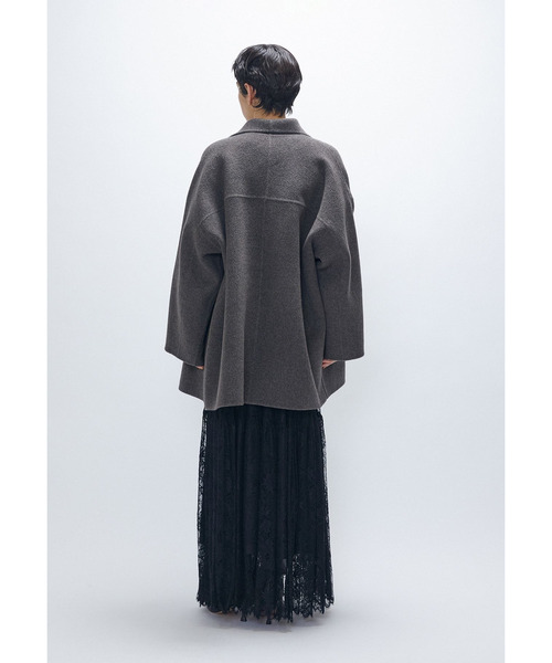 1er Arrondissement コート アウター TOPダブルビーバーショールコート