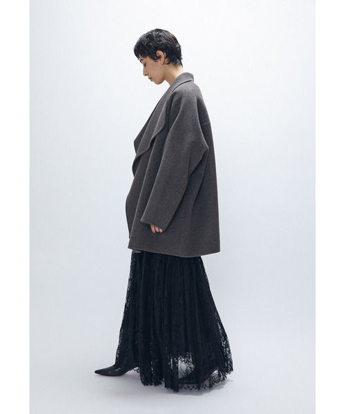 1er Arrondissement コート アウター TOPダブルビーバーショールコート