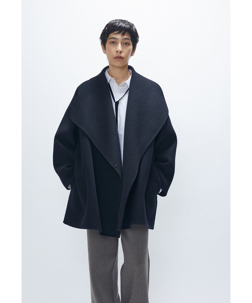 1er Arrondissement コート アウター TOPダブルビーバーショールコート