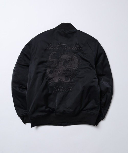 FUNALIVE（ファンアライブ） ma1 ma-1 イーグル刺繍中綿撥水フライト