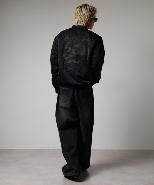 FUNALIVE（ファンアライブ） ma1 ma-1 イーグル刺繍中綿撥水フライト