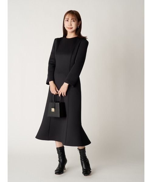 CELFORD（セルフォード） 長袖ワンピース 36 ネイビー レディース