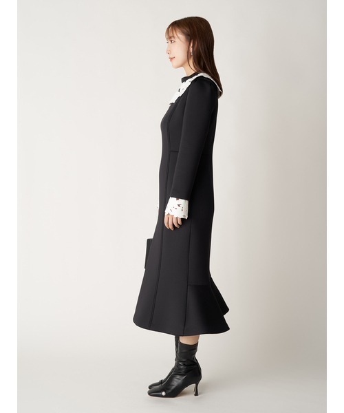 CELFORD（セルフォード） 長袖ワンピース 36 ネイビー レディース