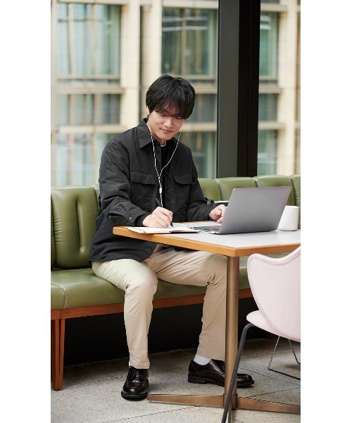 AOYAMA ブルゾン アウター 「秋〜春肌寒いシーズンは活躍」シャツ