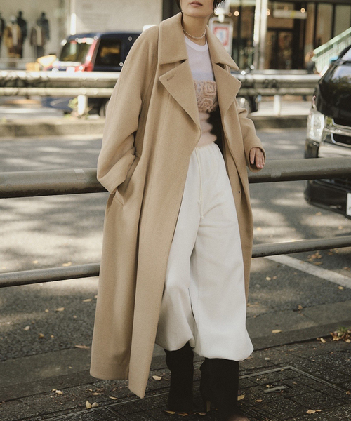 IENA LA BOUCLE（イエナラブークル） コート アウター キャメル