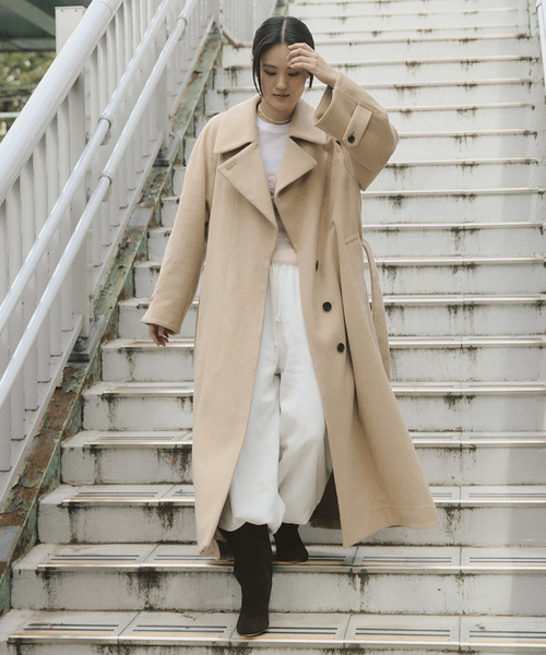 IENA LA BOUCLE（イエナラブークル） コート アウター キャメル