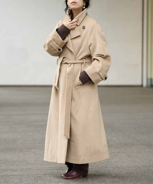 IENA LA BOUCLE（イエナラブークル） コート アウター キャメル