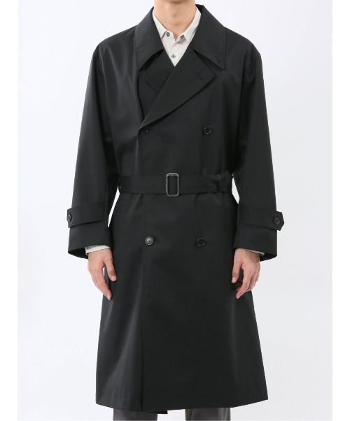 TAKA-Q（タカキュー） トレンチコート コート 「防風 ウール混