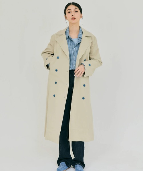 BLUE×PALANG（ブルーパラン） トレンチコート コート ACCENT TRENCH