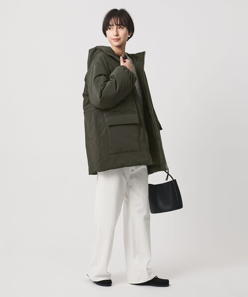 完売品ユナイテッドアローズ フォックス GREENDOWN FUR ダウンコート UNITED ARROWS green label relaxing（ファー ・ ダウンコート）の
