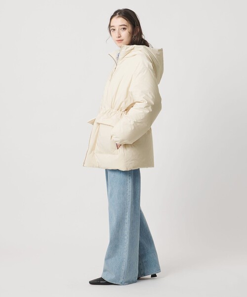 完売品ユナイテッドアローズ フォックス GREENDOWN FUR ダウンコート UNITED ARROWS green label relaxing（ファー ・ ダウンコート）の