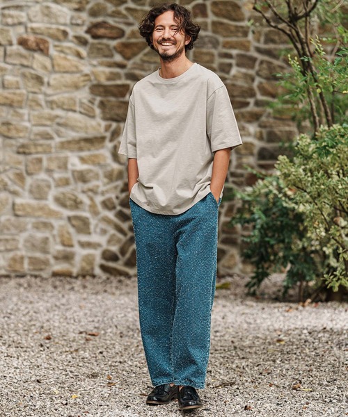 「CAMBIO」 半袖Tシャツ L ホワイト メンズ_画像5
