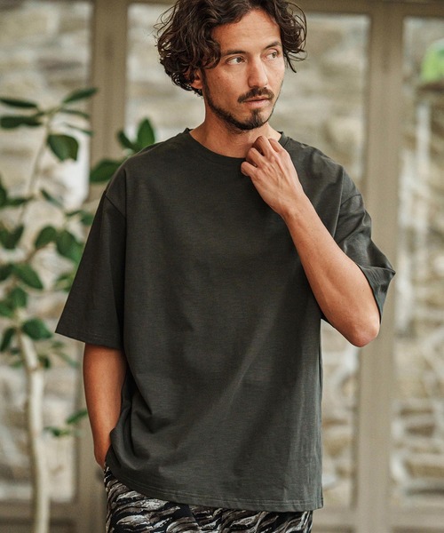 「CAMBIO」 半袖Tシャツ L ホワイト メンズ_画像6